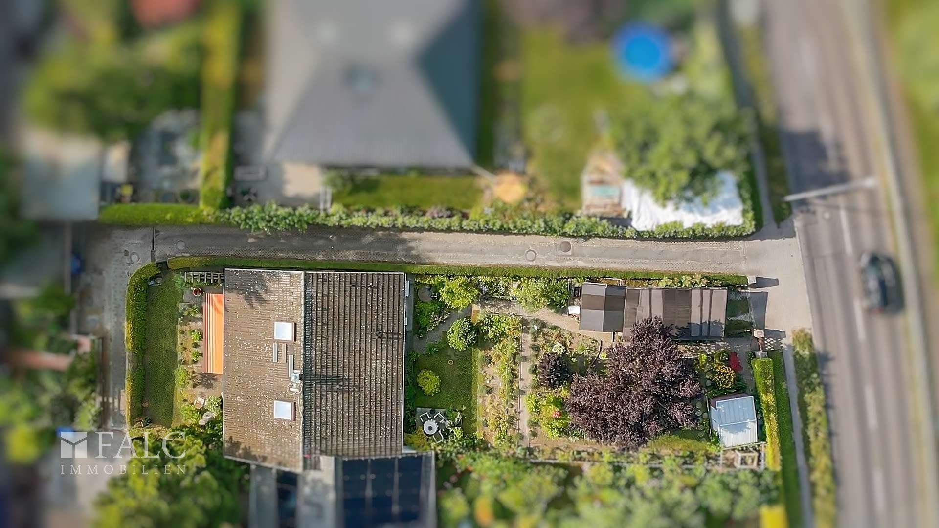 Drohne Draufansicht